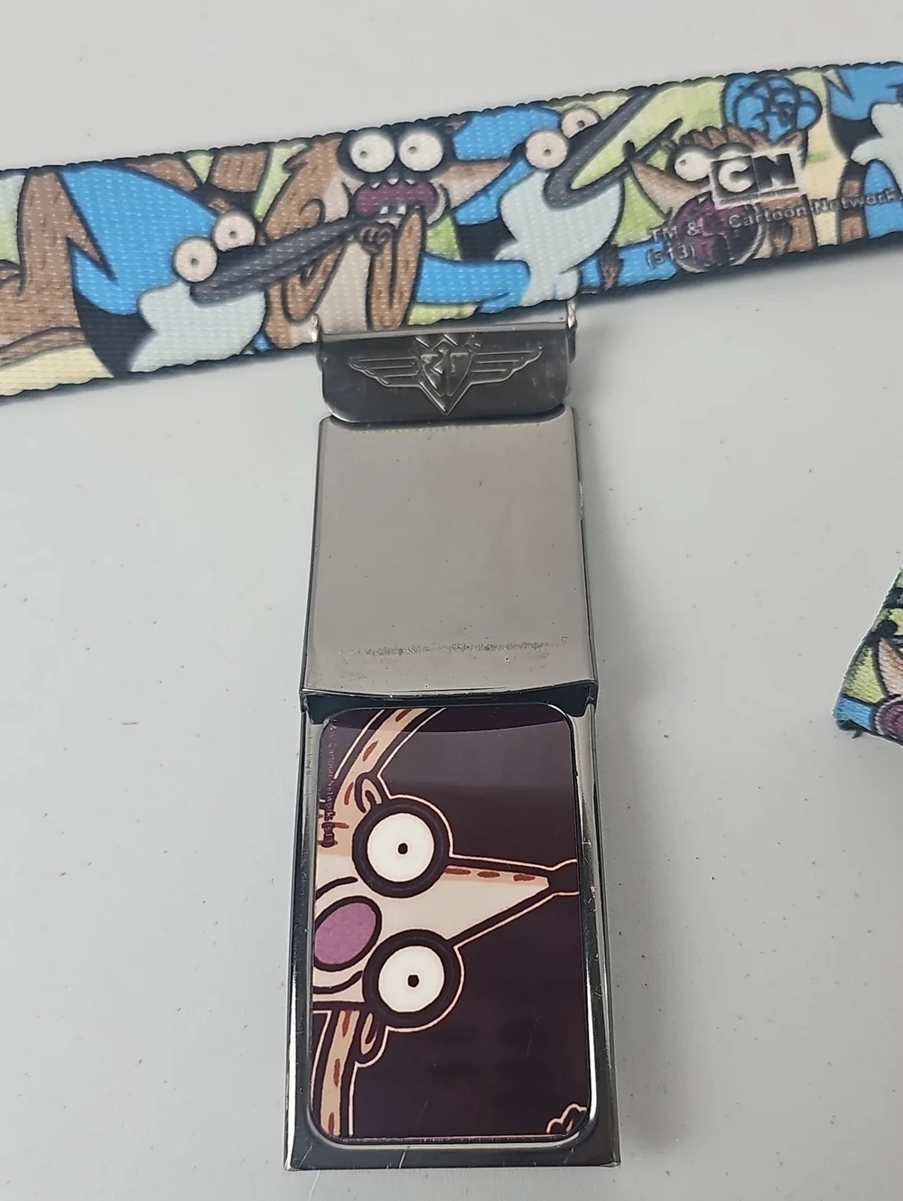 Cartoon Network Regular Show Belt Mordecai Rigby Y2K Spencer's Hot Topic